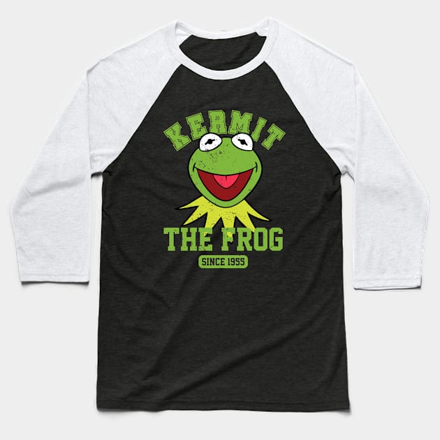 Muppets Kermit The Frog Baseball T-Shirt by Orlind